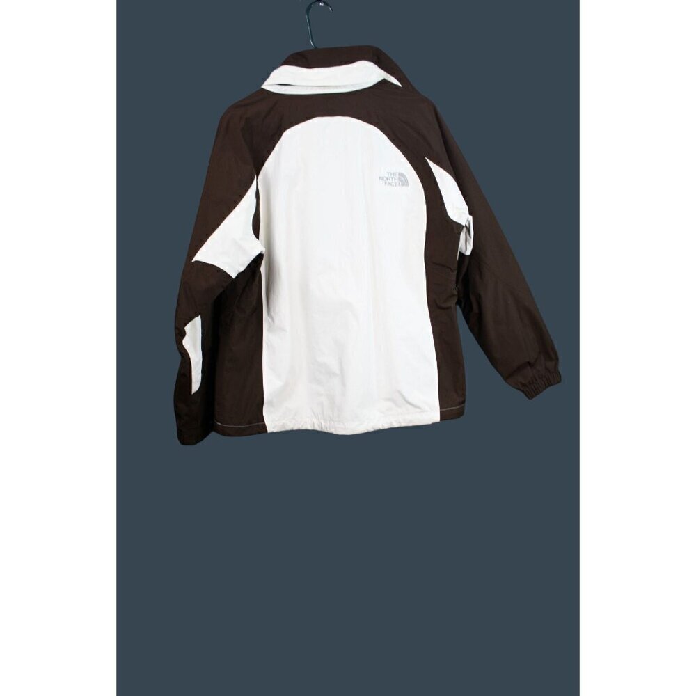 The North Face HyVent Jacket Brown & White Size M - Picture 2 of 14